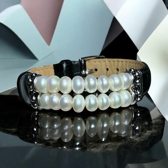 Honora White Pearl Bracelet - Picture 1 of 5